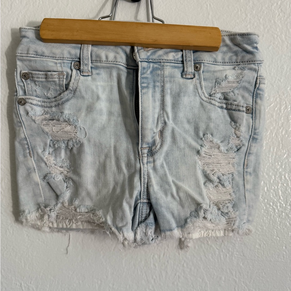 American Eagle Outfitters Light Blue Denim shorts